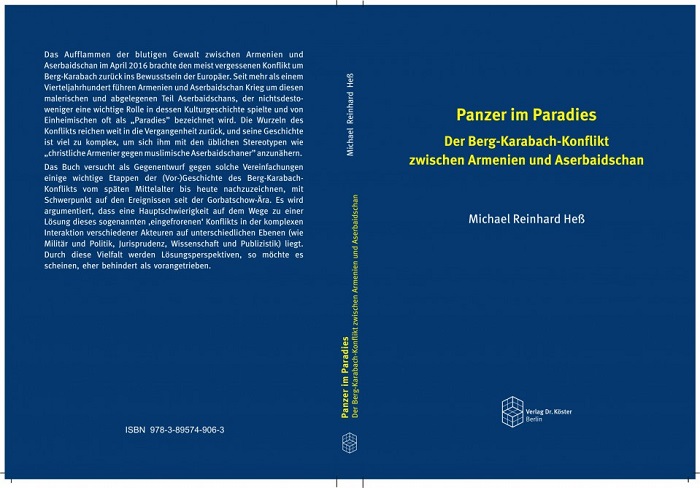 Book on Armenian aggression against Azerbaijan published in Germany 